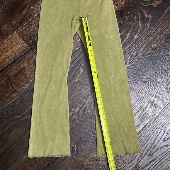 FP Movement Pants Flare Right On High Rise Olive Green - Picture 6 of 7